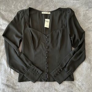Abercrombie & Fitch Black Blouse